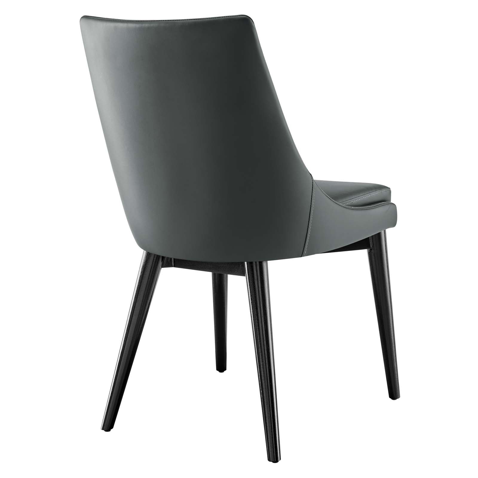 Viscount Vinyl Dining Side Chair Set of 2 by Modway