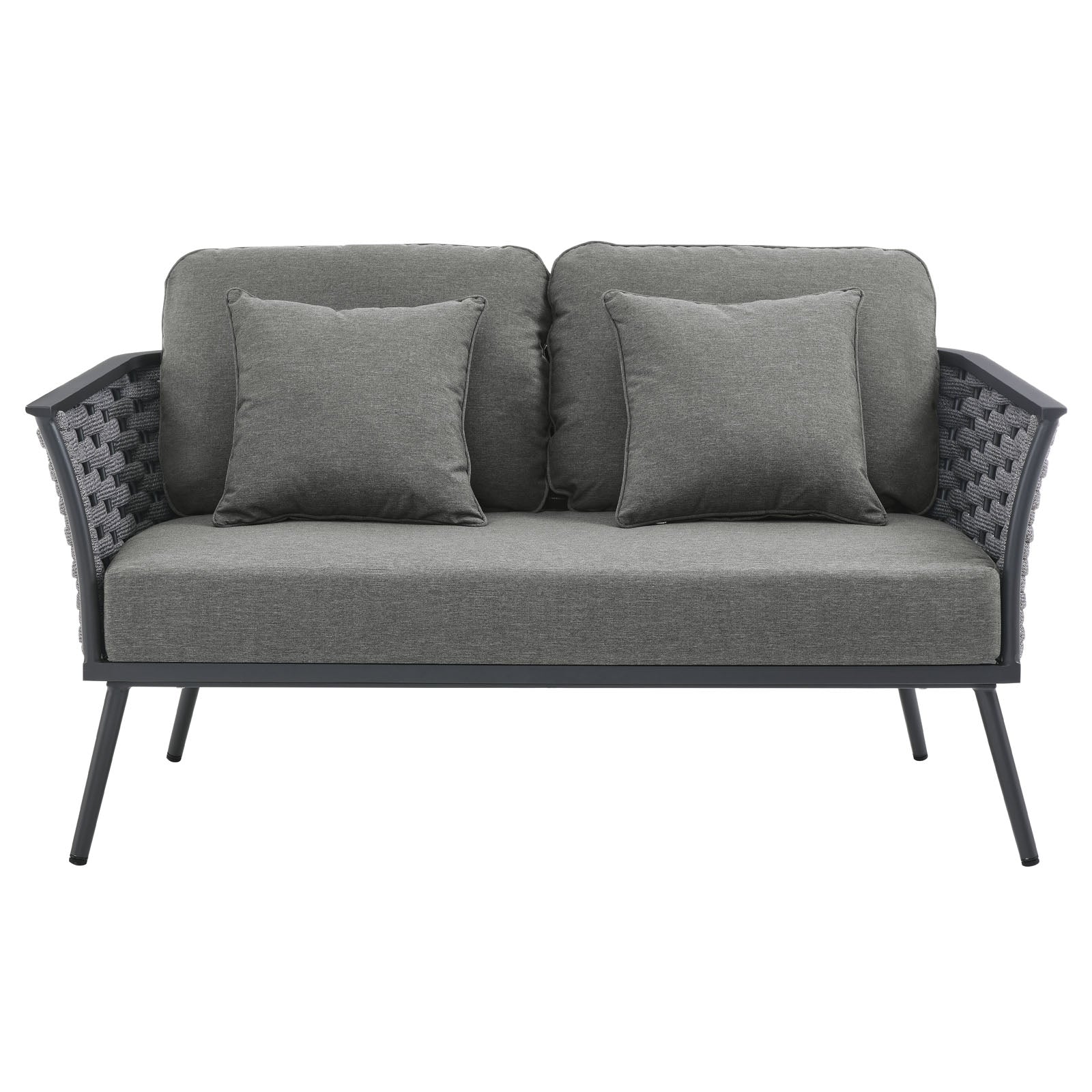 Stance Outdoor Patio Aluminum Loveseat by Modway