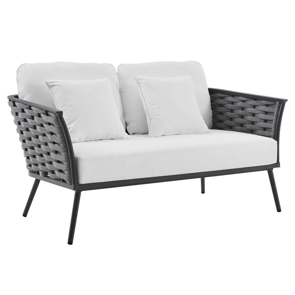 Stance Outdoor Patio Aluminum Loveseat by Modway