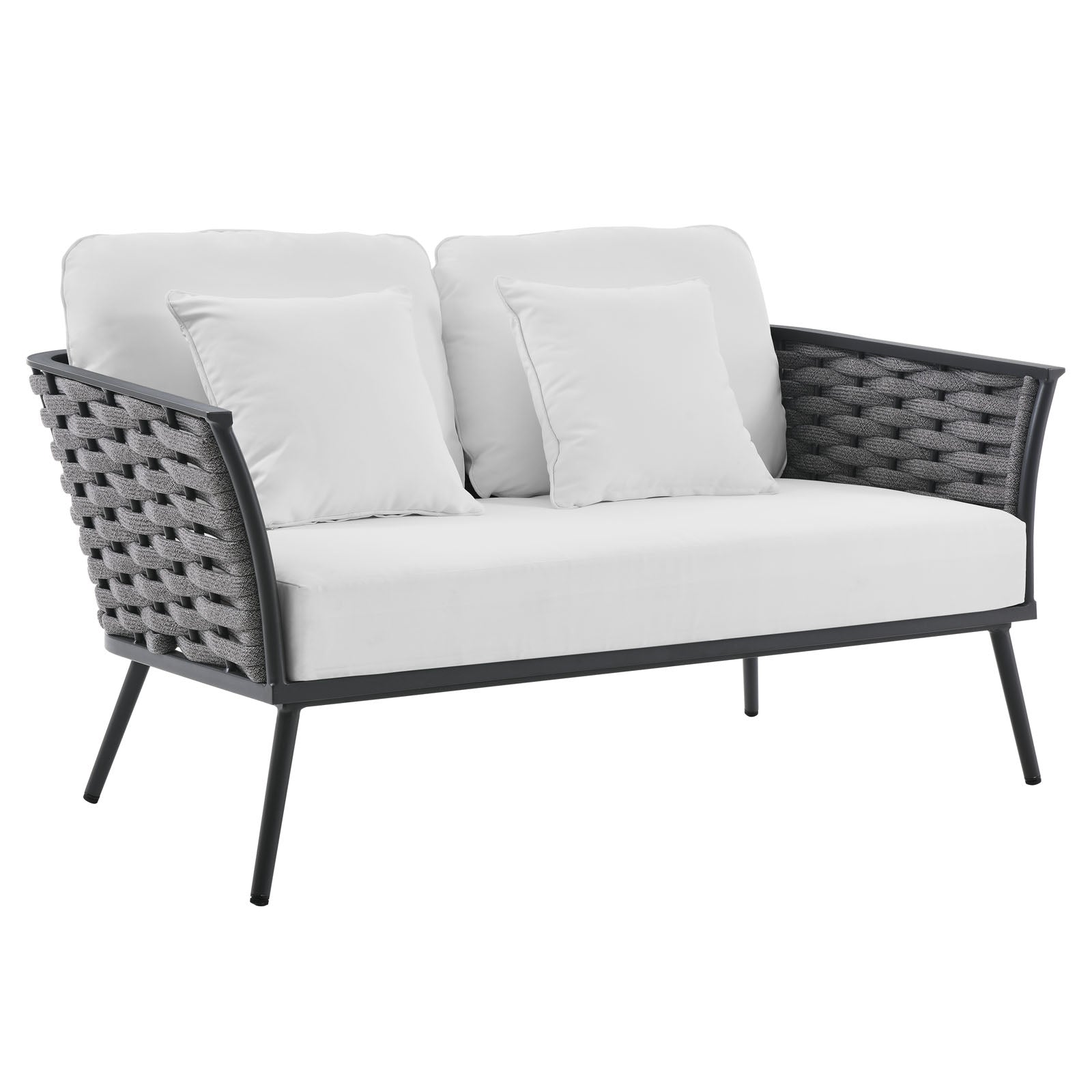Stance Outdoor Patio Aluminum Loveseat by Modway