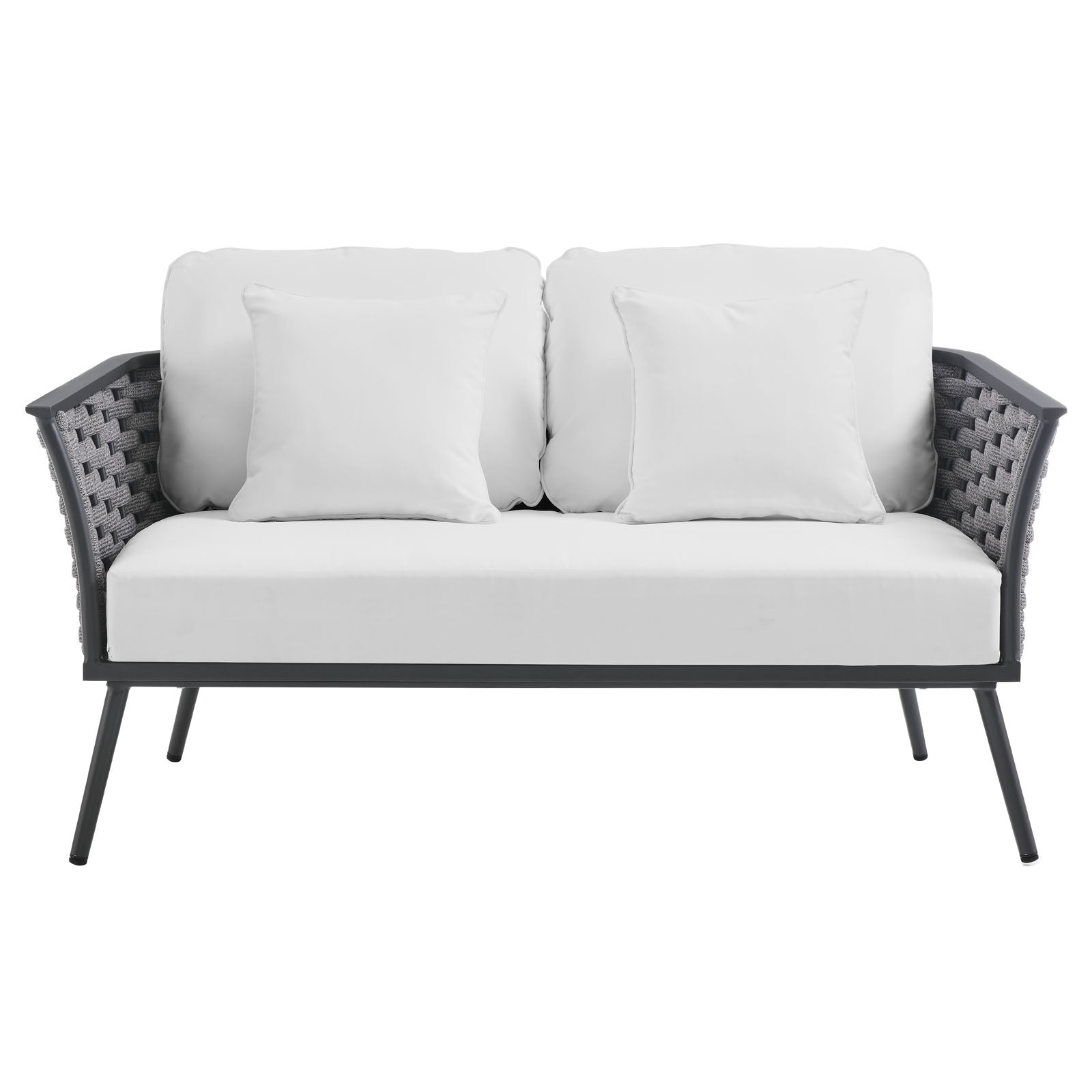 Stance Outdoor Patio Aluminum Loveseat by Modway