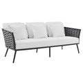 Stance Outdoor Patio Aluminum Sofa by Modway