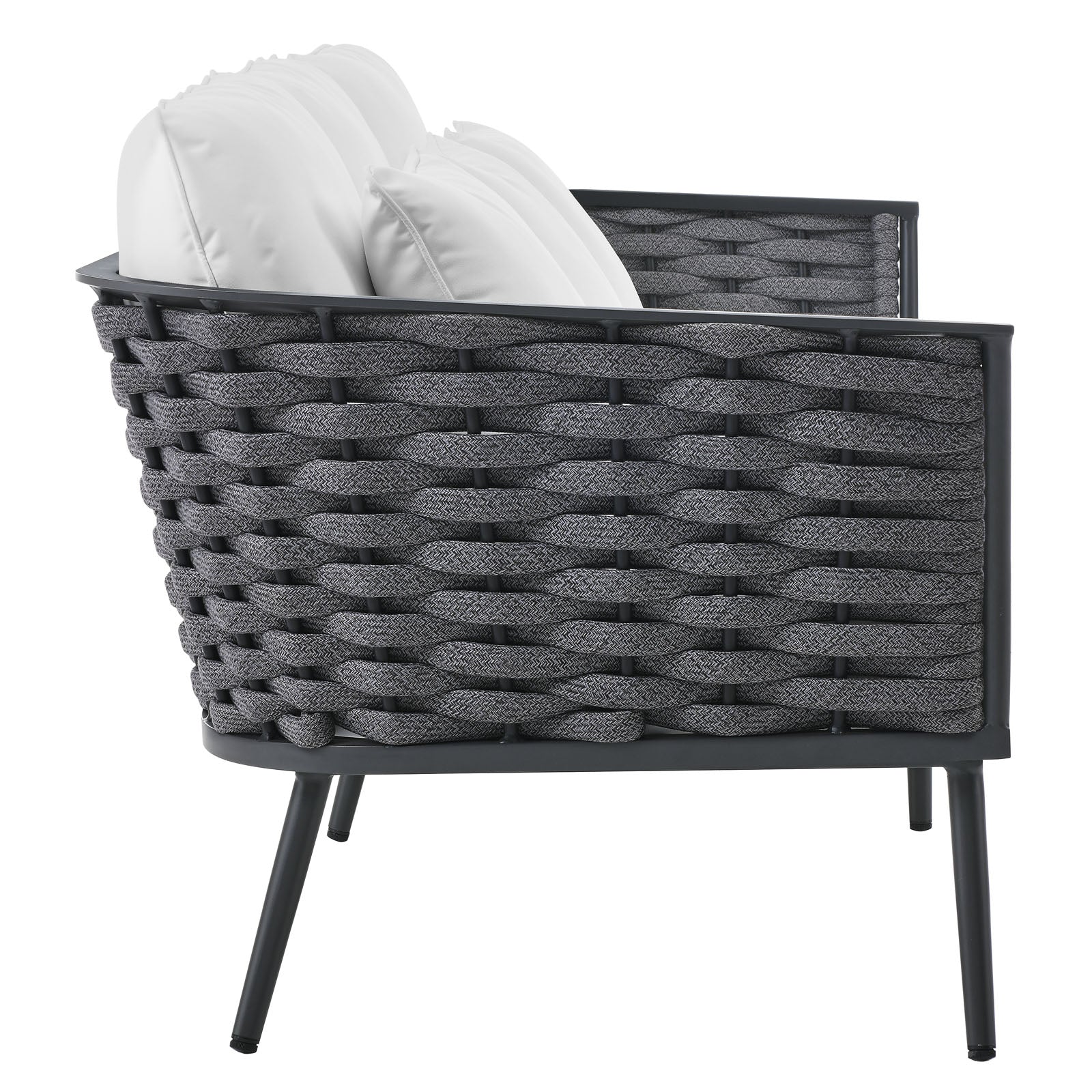 Stance Outdoor Patio Aluminum Sofa by Modway