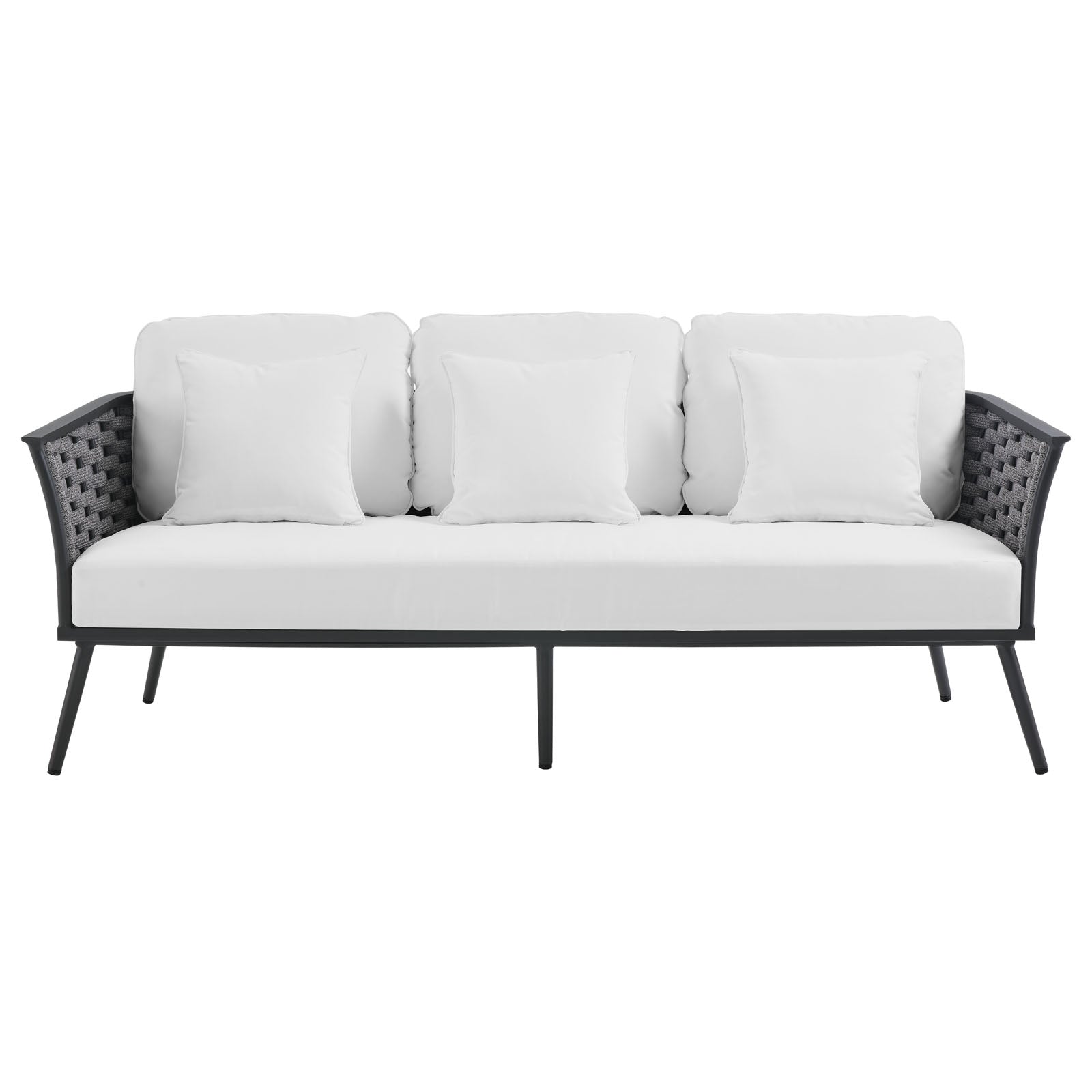 Stance Outdoor Patio Aluminum Sofa by Modway