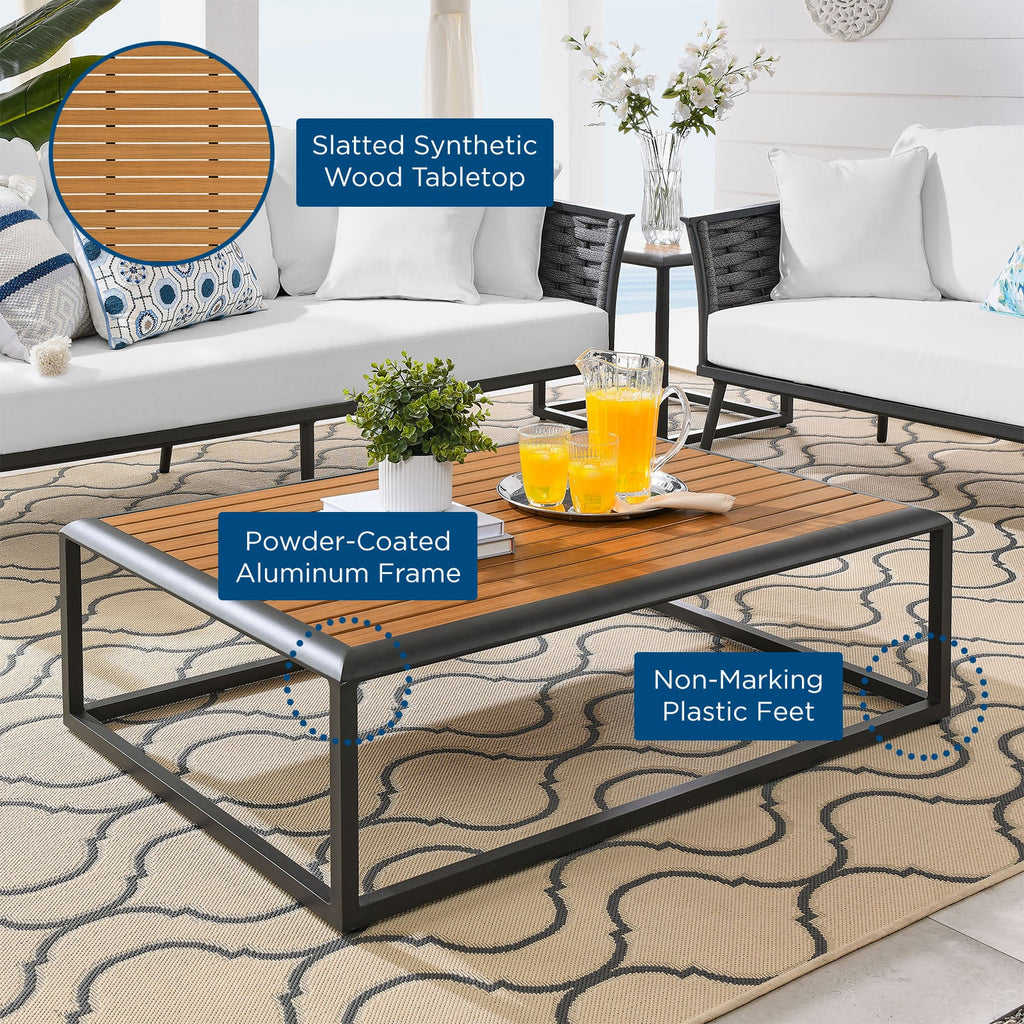 Stance Outdoor Patio Aluminum Coffee Table by Modway
