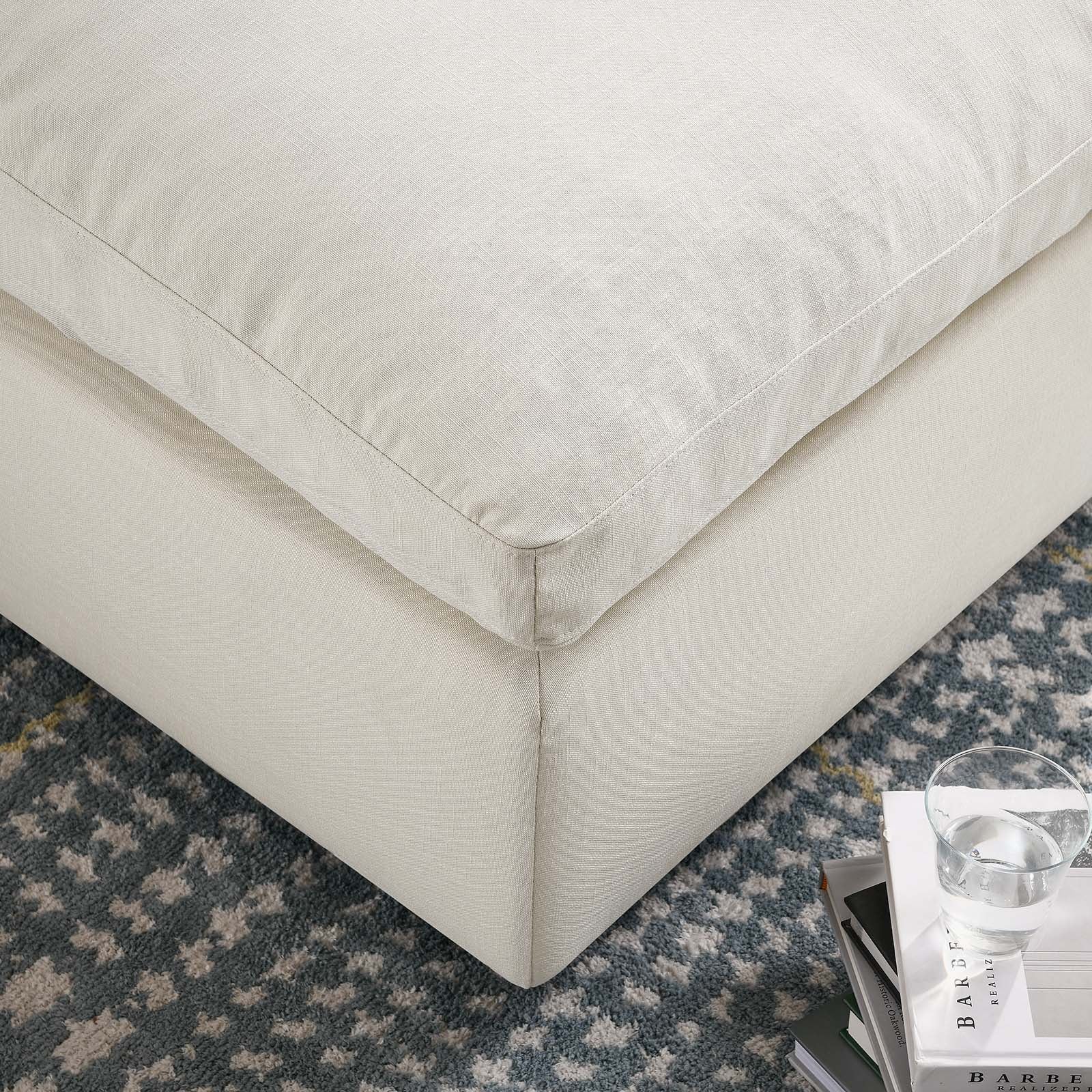 Commix Down Filled Overstuffed Ottoman by Modway