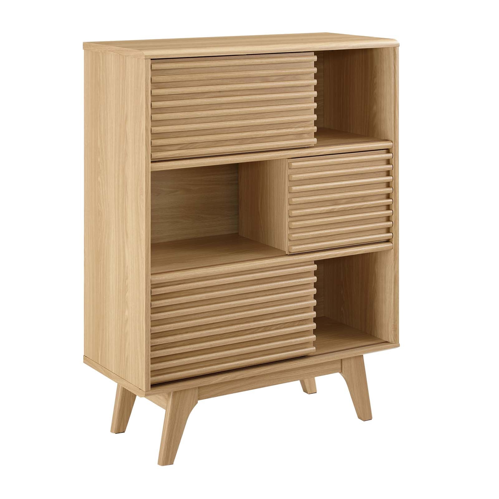 Render Three-Tier Display Storage Cabinet Stand by Modway