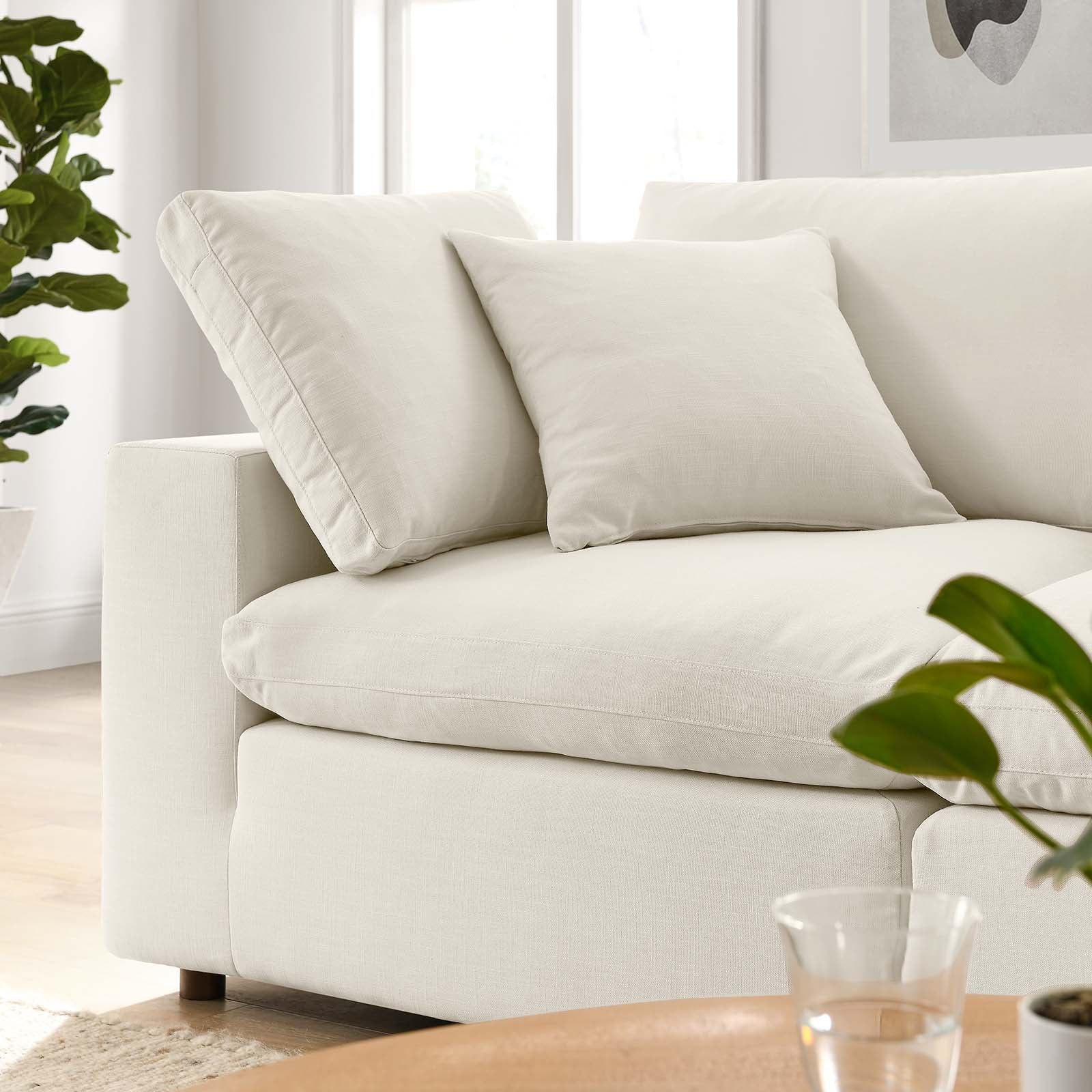 Commix 2 Piece Down Filled Overstuffed Sectional Sofa Set by Modway