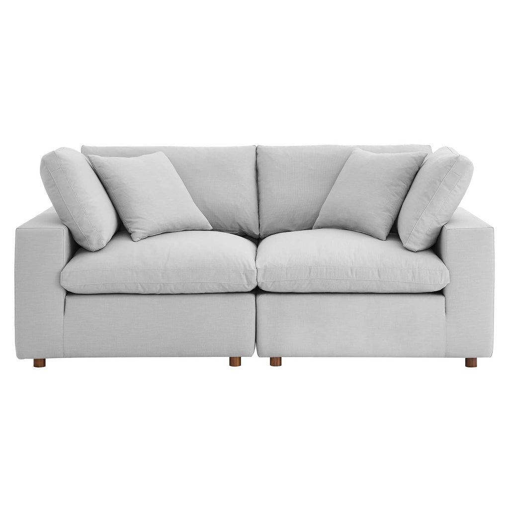 Commix 2 Piece Down Filled Overstuffed Sectional Sofa Set by Modway