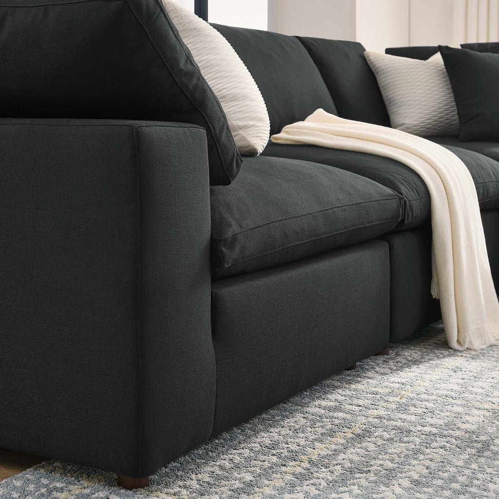 Commix 5 Piece Down Filled Overstuffed Sectional Sofa by Modway