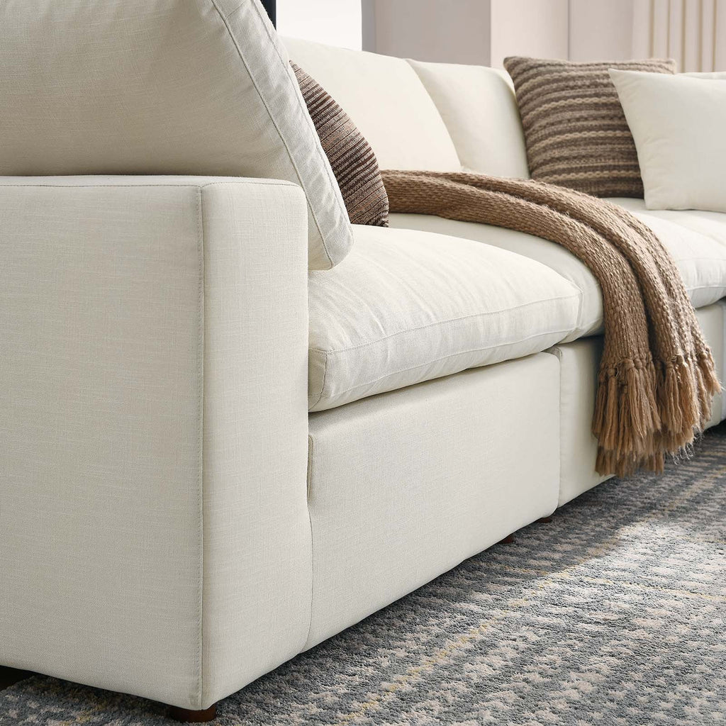 Commix 5 Piece Down Filled Overstuffed Sectional Sofa by Modway