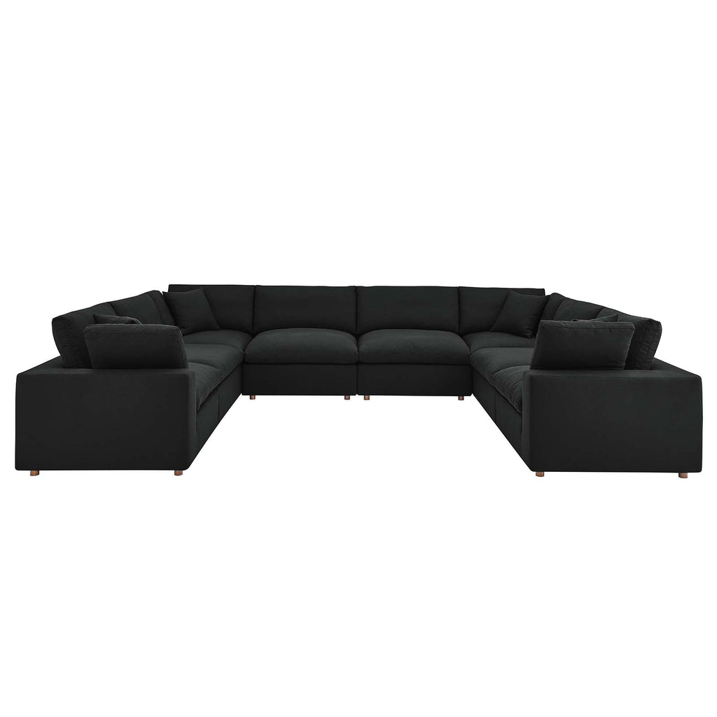 Commix 8-Piece Down Filled Overstuffed Sectional Sofa by Modway