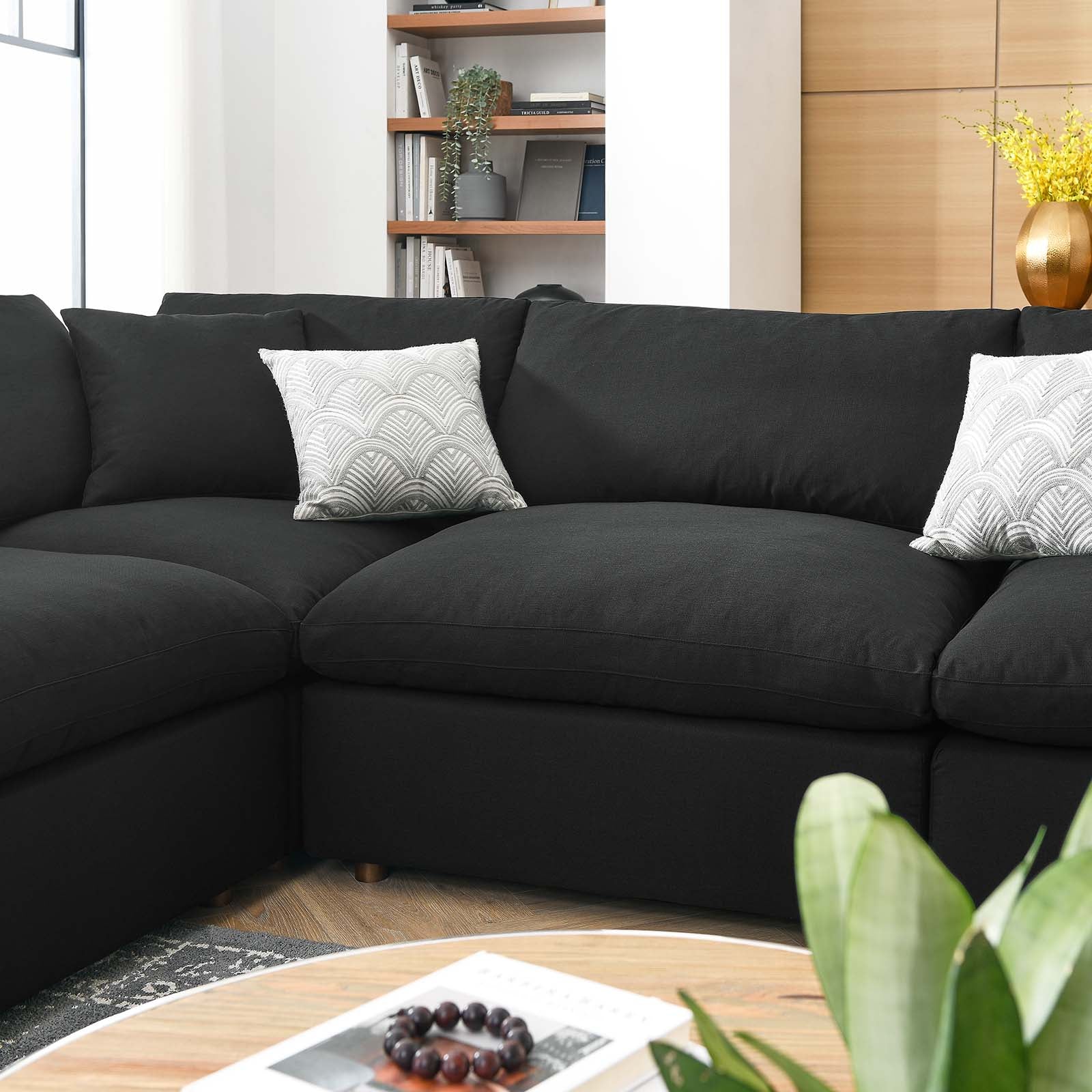 Commix 8-Piece Down Filled Overstuffed Sectional Sofa by Modway