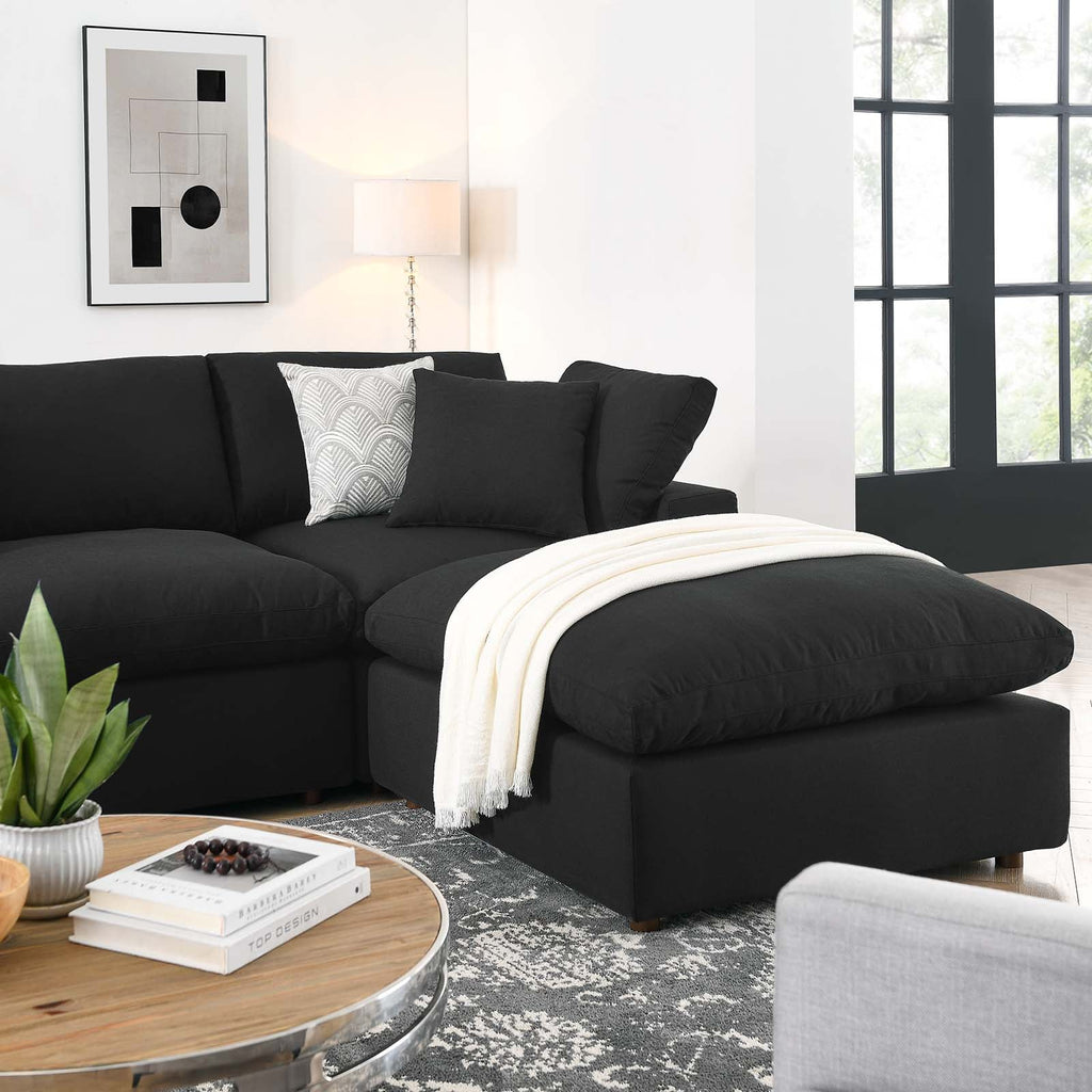 Commix 7-Piece Down Filled Overstuffed Sectional Sofa by Modway