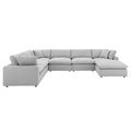 Commix 7-Piece Down Filled Overstuffed Sectional Sofa by Modway