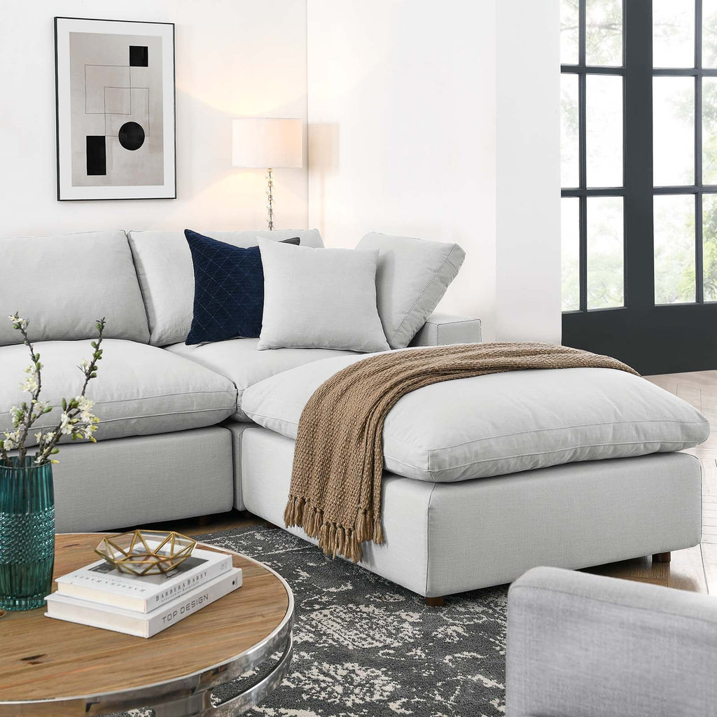 Commix 7-Piece Down Filled Overstuffed Sectional Sofa by Modway