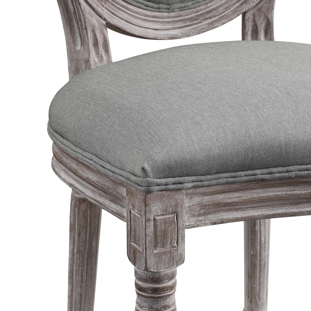 Arise Upholstered Fabric Dining Side Chair Set of 4 by Modway