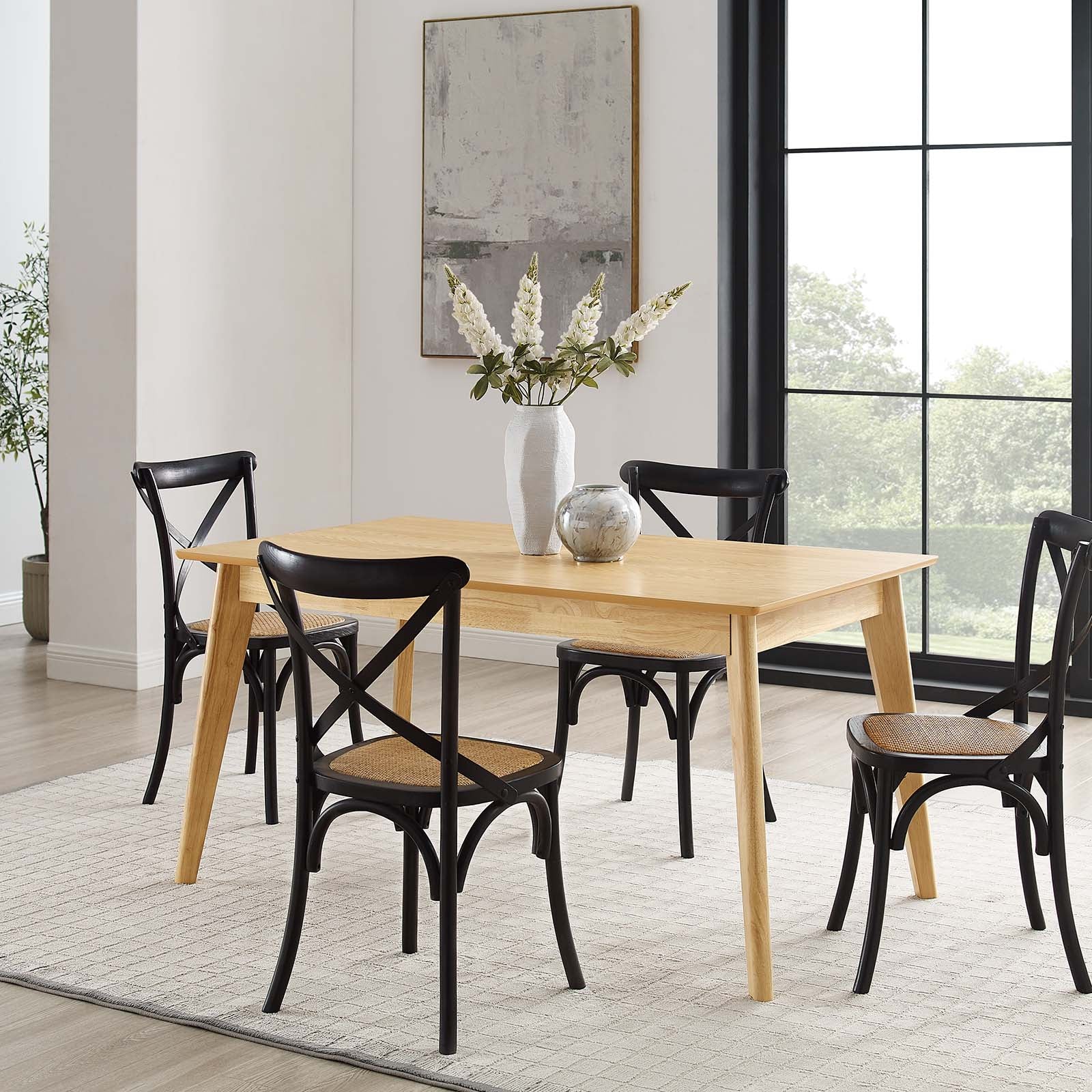 Oracle 59" Rectangle Dining Table by Modway