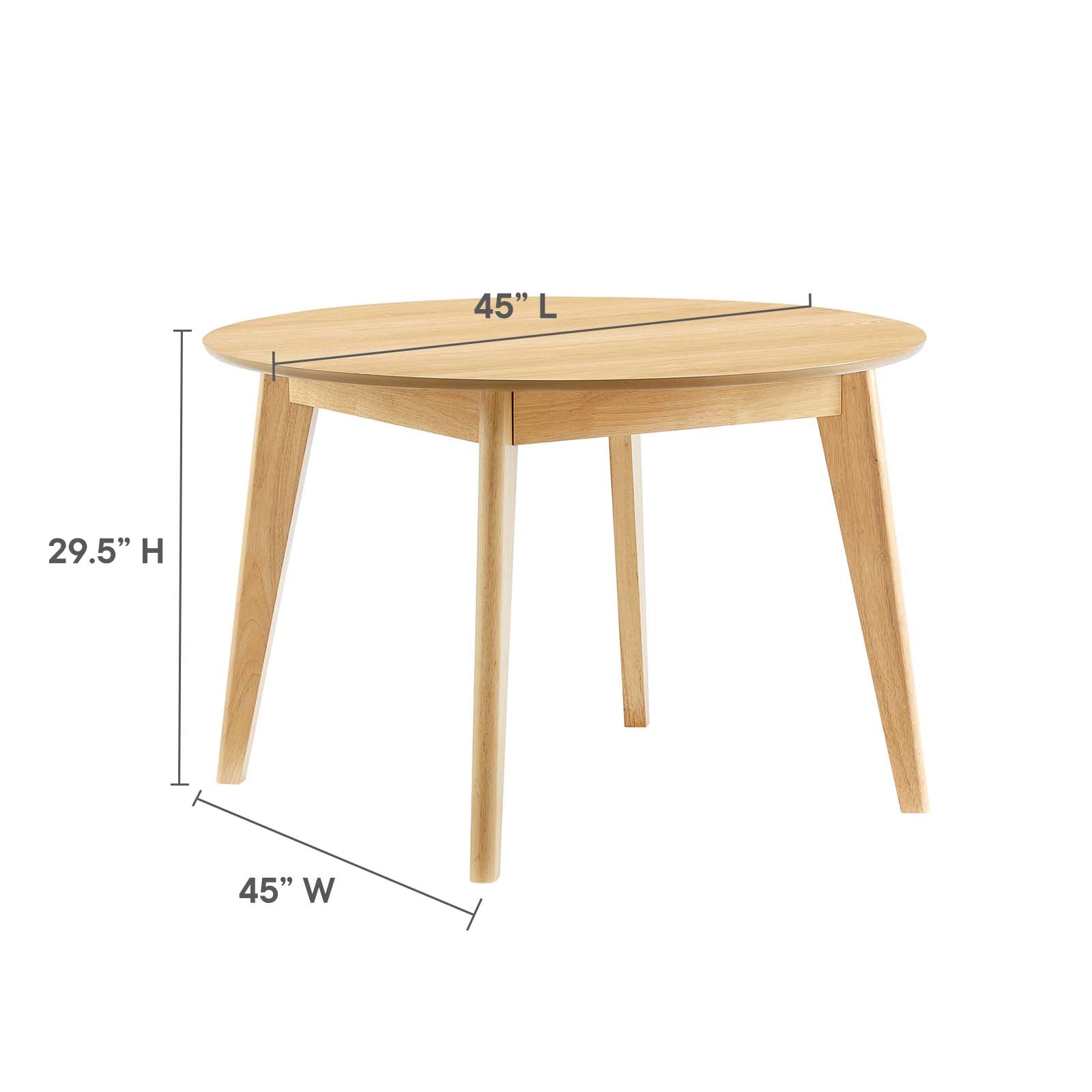 Vision 45" Round Dining Table by Modway