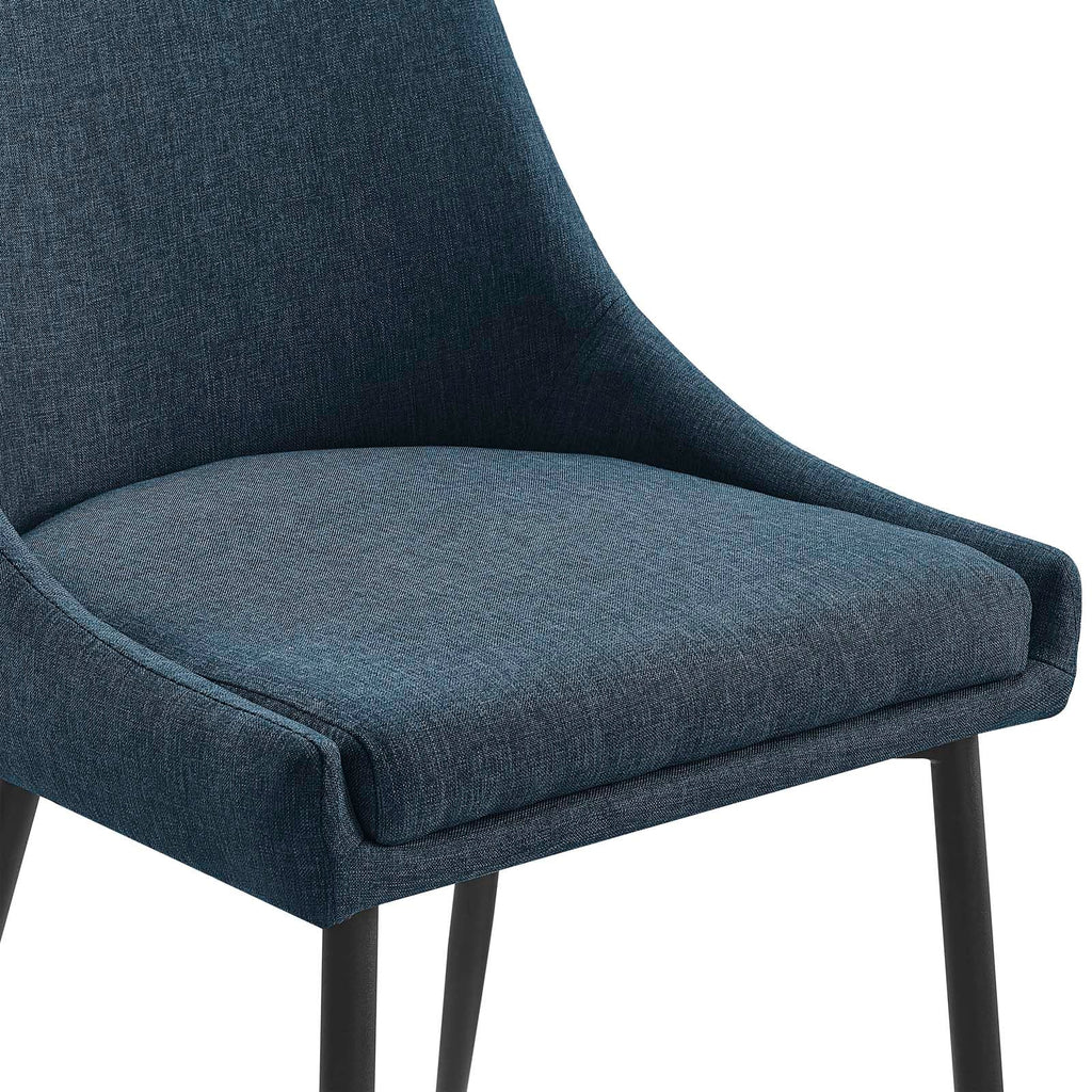Viscount Upholstered Fabric Dining Chairs Set of 2 by Modway