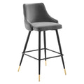Adorn Performance Velvet Bar Stool by Modway