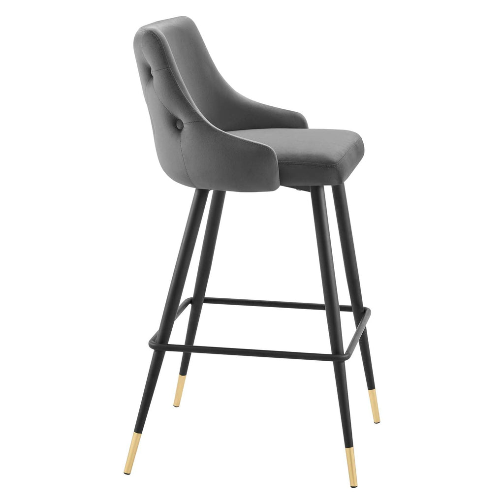 Adorn Performance Velvet Bar Stool by Modway