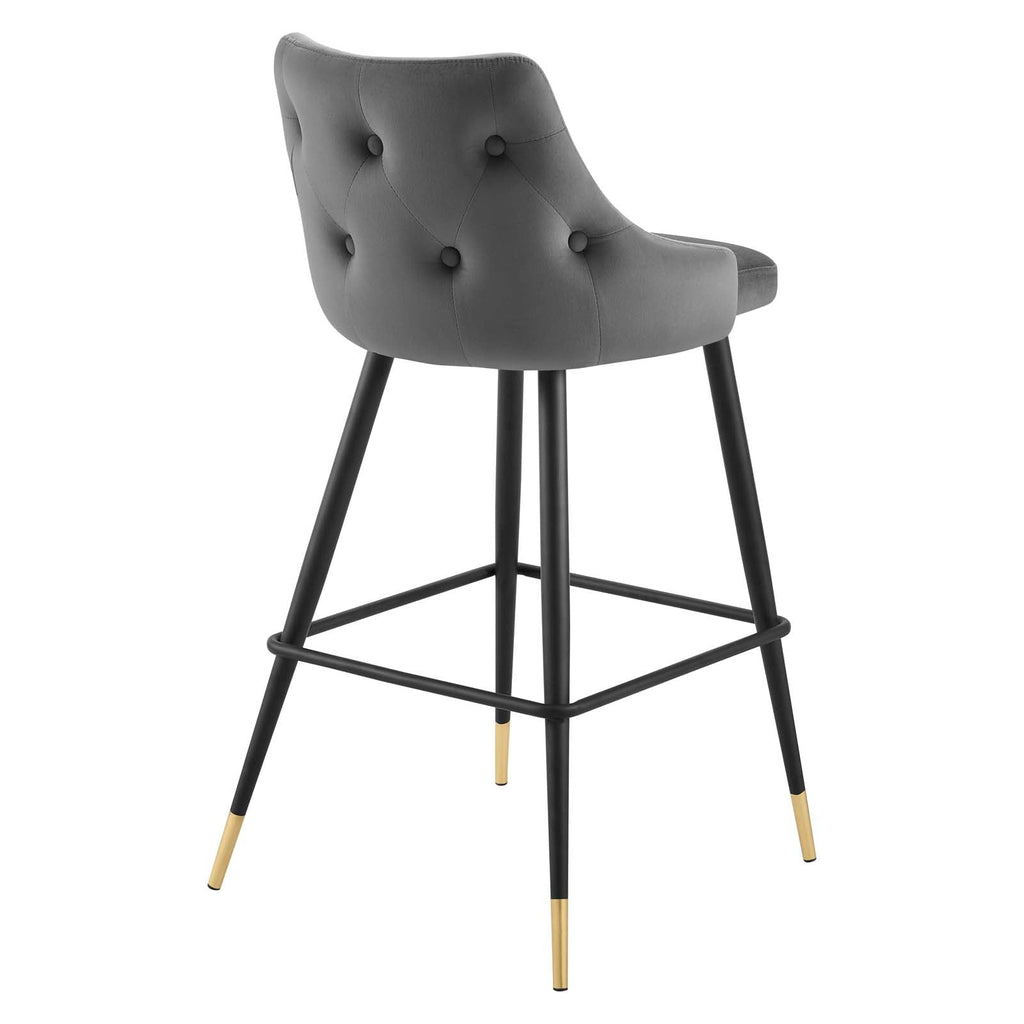 Adorn Performance Velvet Bar Stool by Modway
