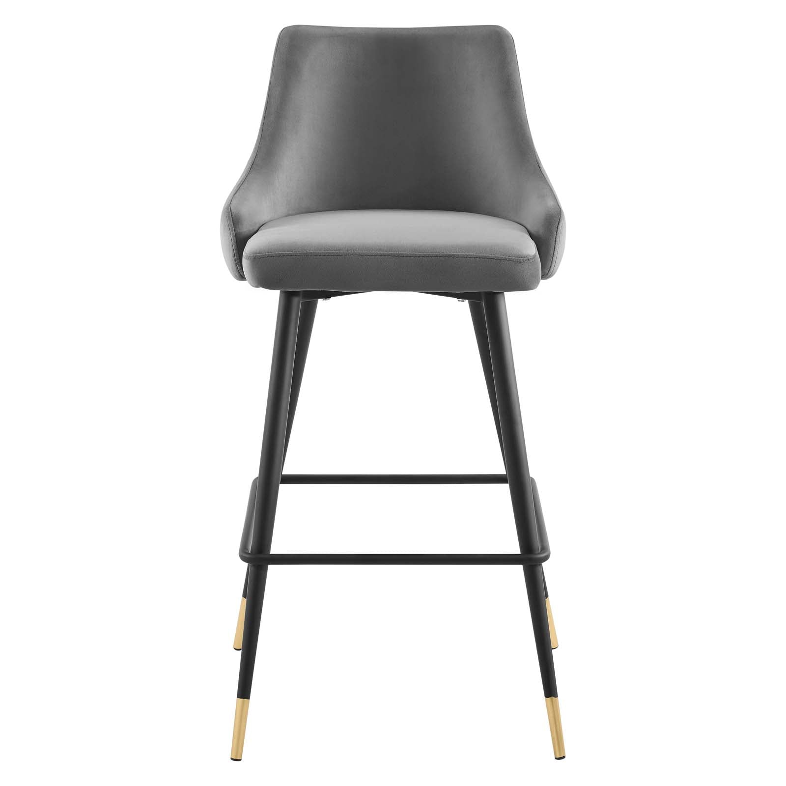 Adorn Performance Velvet Bar Stool by Modway