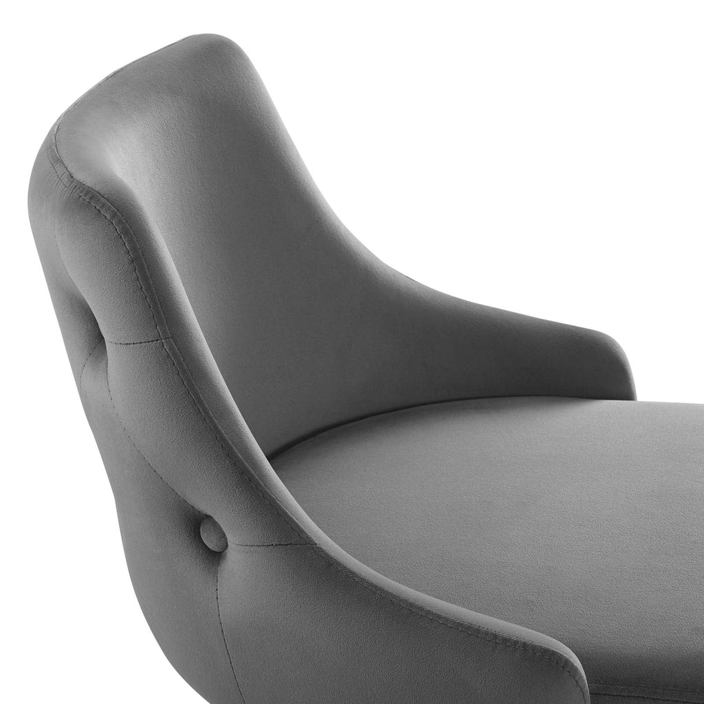 Adorn Performance Velvet Bar Stool by Modway