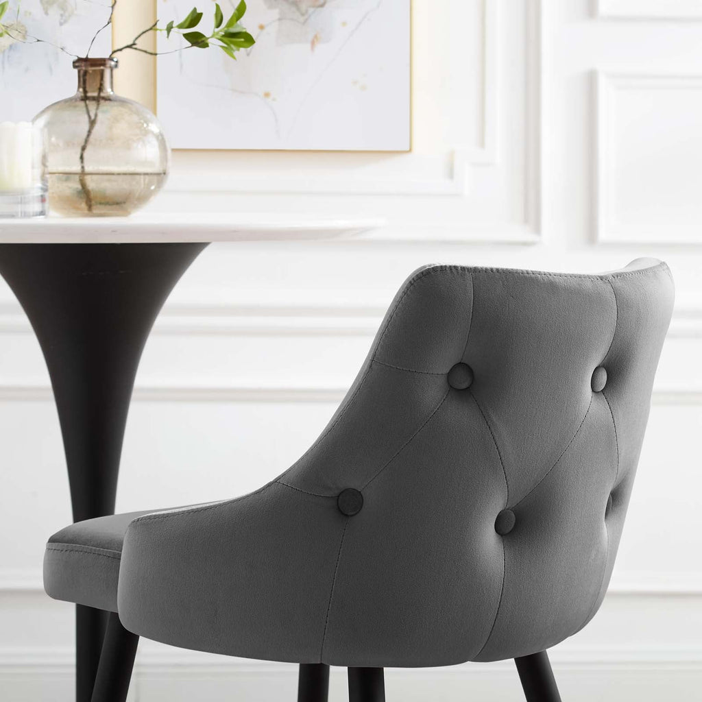Adorn Performance Velvet Bar Stool by Modway