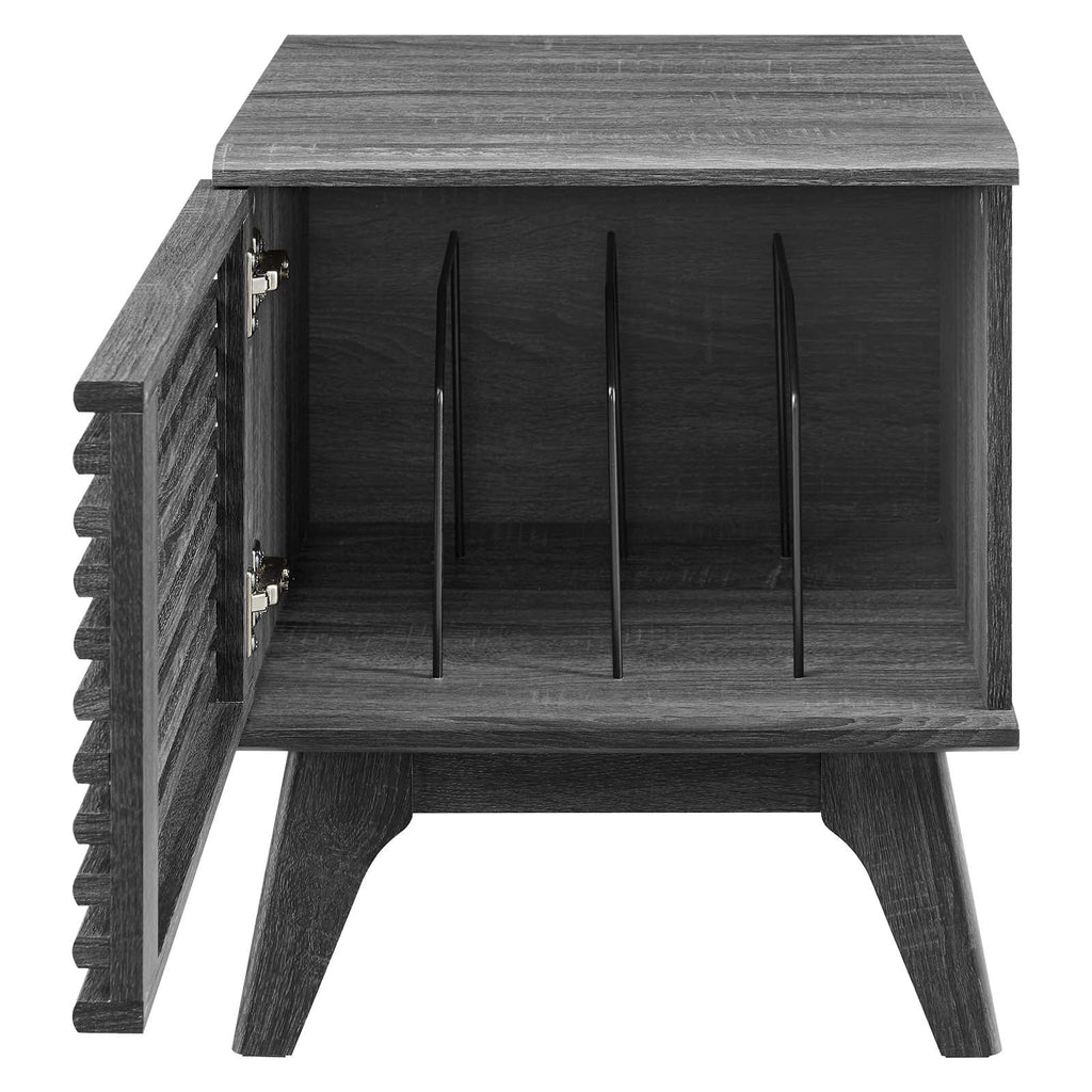 Render Vinyl Record Display Stand by Modway