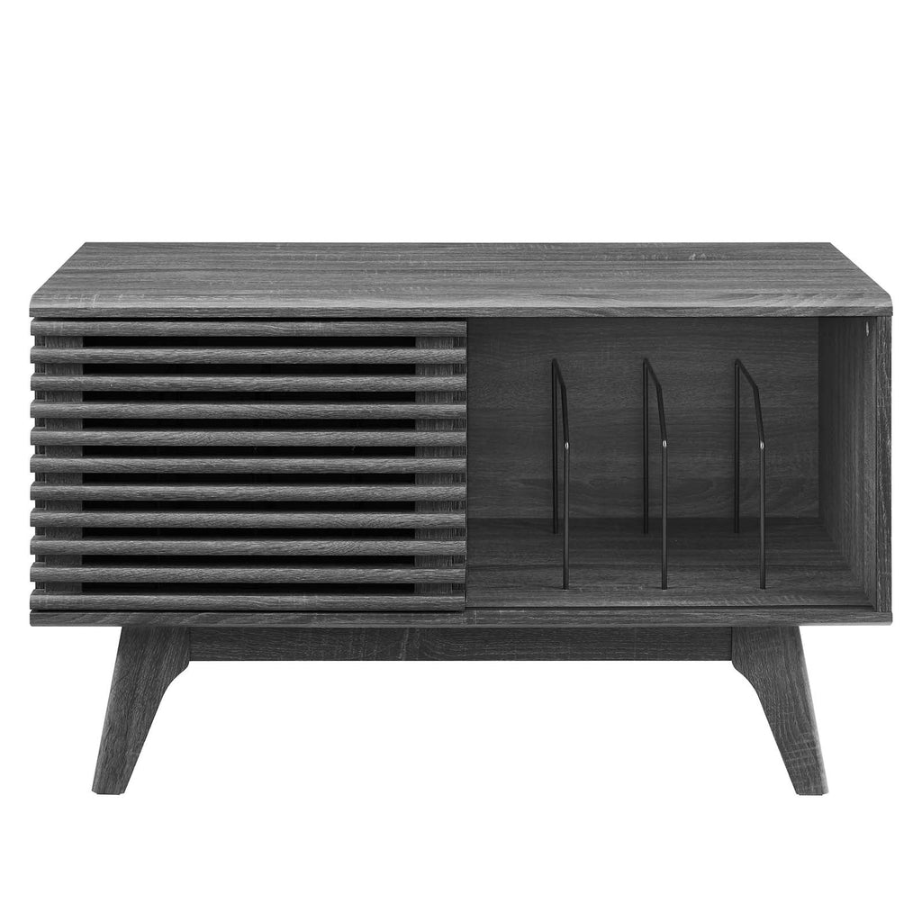 Render Vinyl Record Display Stand by Modway