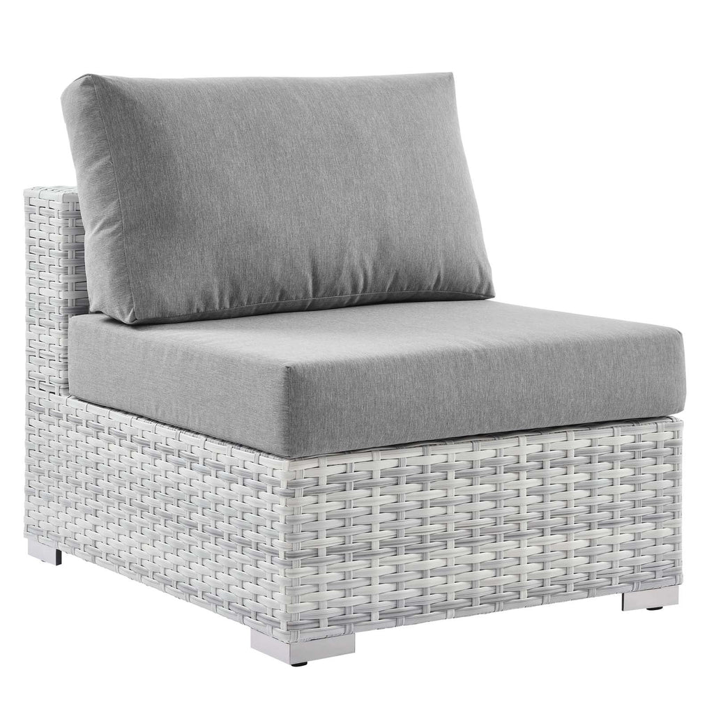 Convene Outdoor Patio Armless Chair by Modway