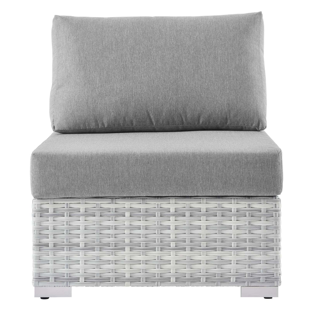 Convene Outdoor Patio Armless Chair by Modway