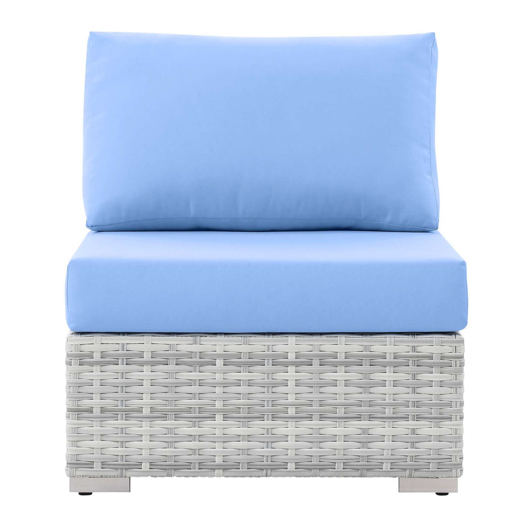 Convene Outdoor Patio Armless Chair by Modway
