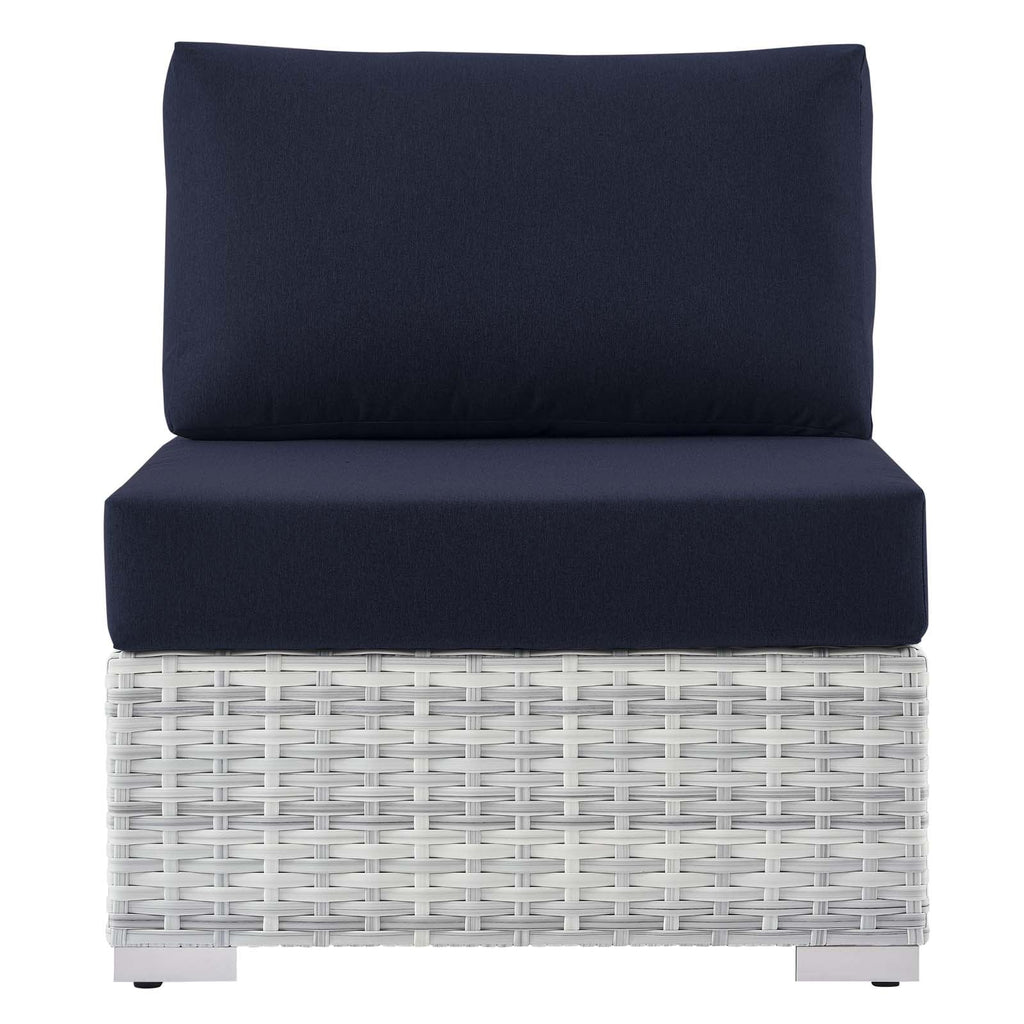Convene Outdoor Patio Armless Chair by Modway