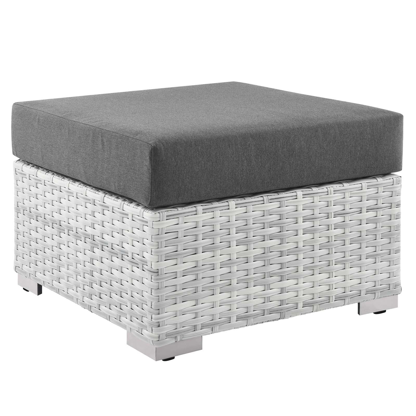 Convene Outdoor Patio Ottoman by Modway