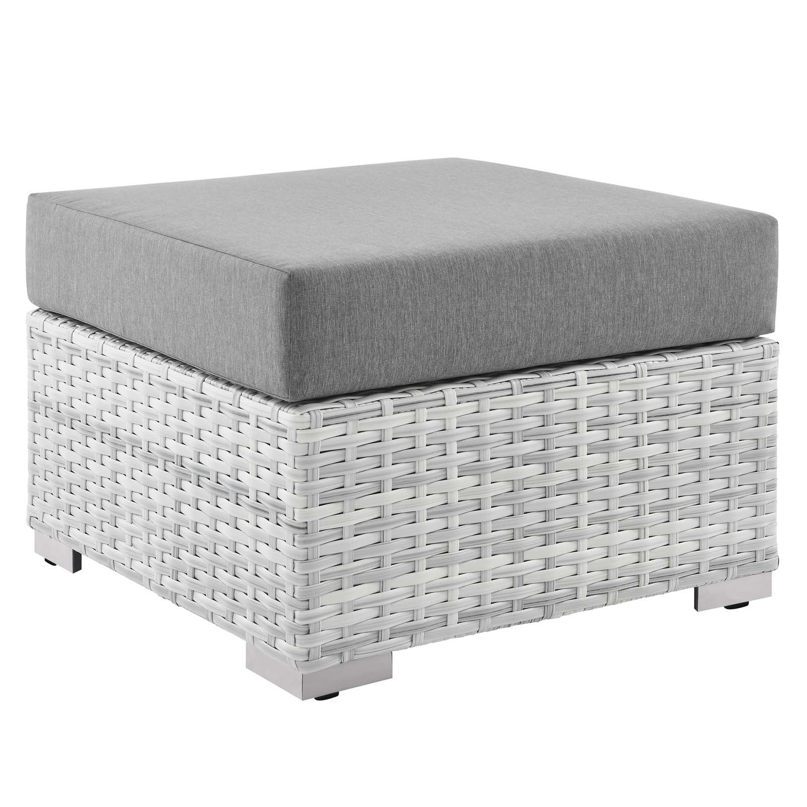 Convene Outdoor Patio Ottoman by Modway