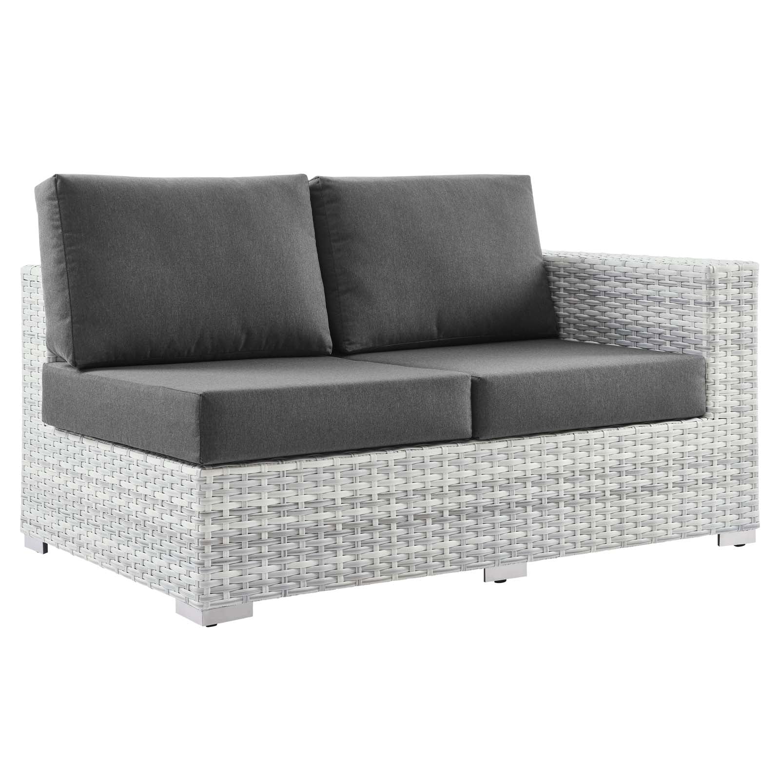 Convene Outdoor Patio Right-Arm Loveseat by Modway