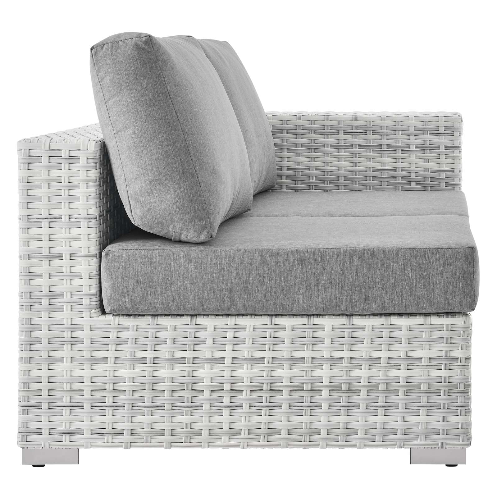 Convene Outdoor Patio Right-Arm Loveseat by Modway