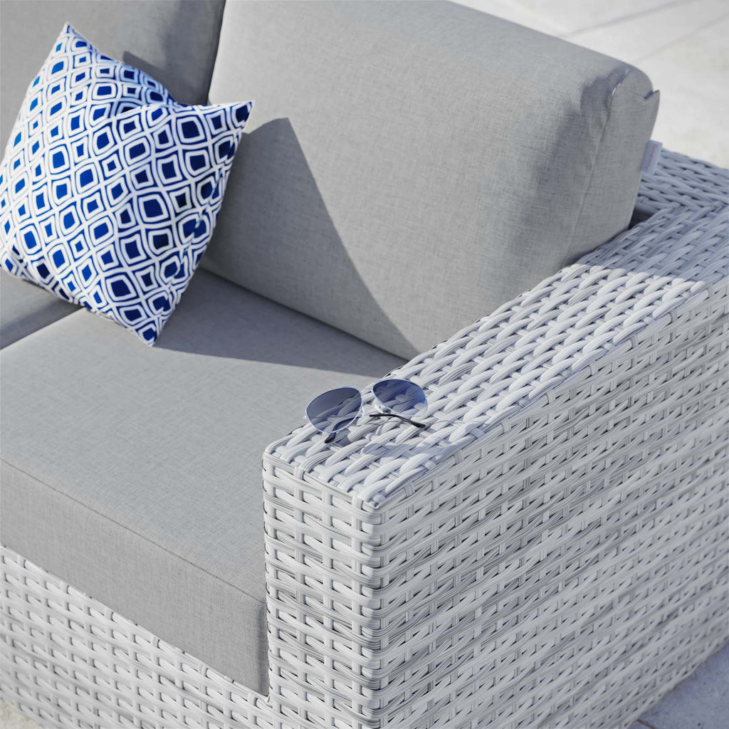 Convene Outdoor Patio Right-Arm Loveseat by Modway