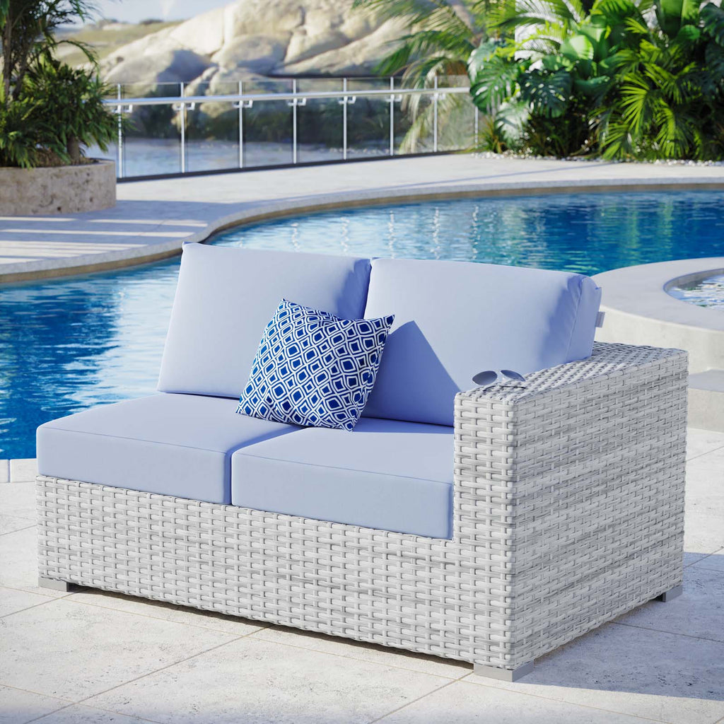 Convene Outdoor Patio Right-Arm Loveseat by Modway