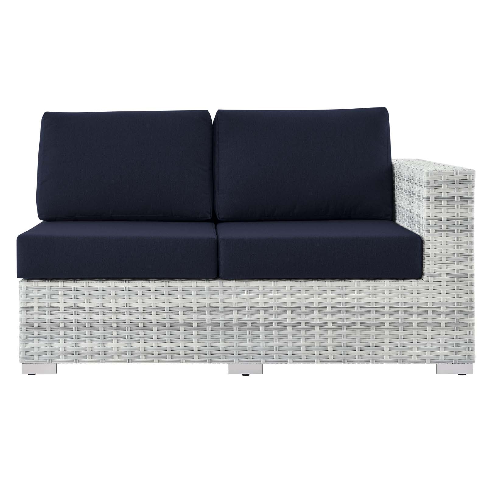 Convene Outdoor Patio Right-Arm Loveseat by Modway