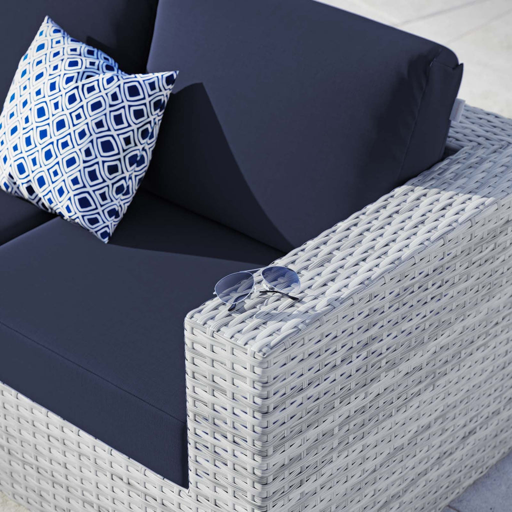 Convene Outdoor Patio Right-Arm Loveseat by Modway