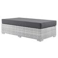 Convene Outdoor Patio Rectangular Ottoman by Modway