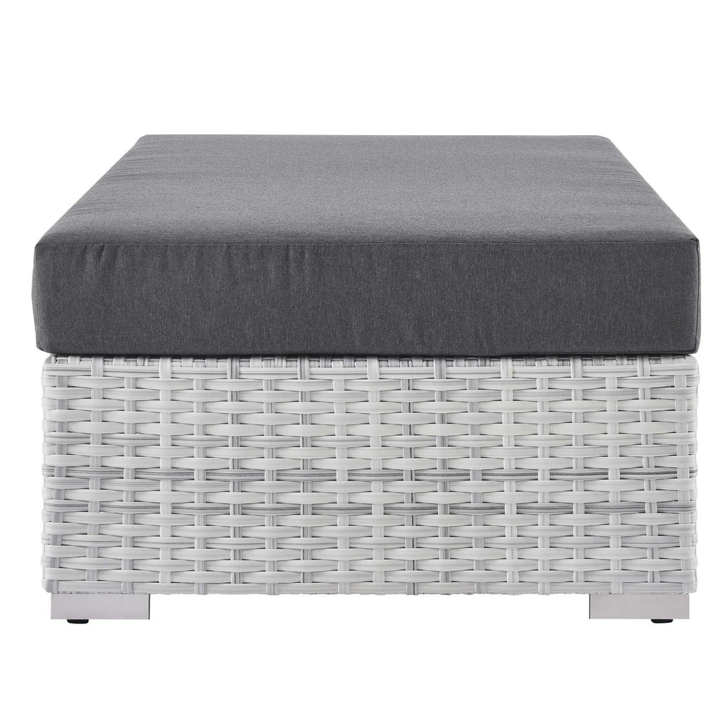 Convene Outdoor Patio Rectangular Ottoman by Modway