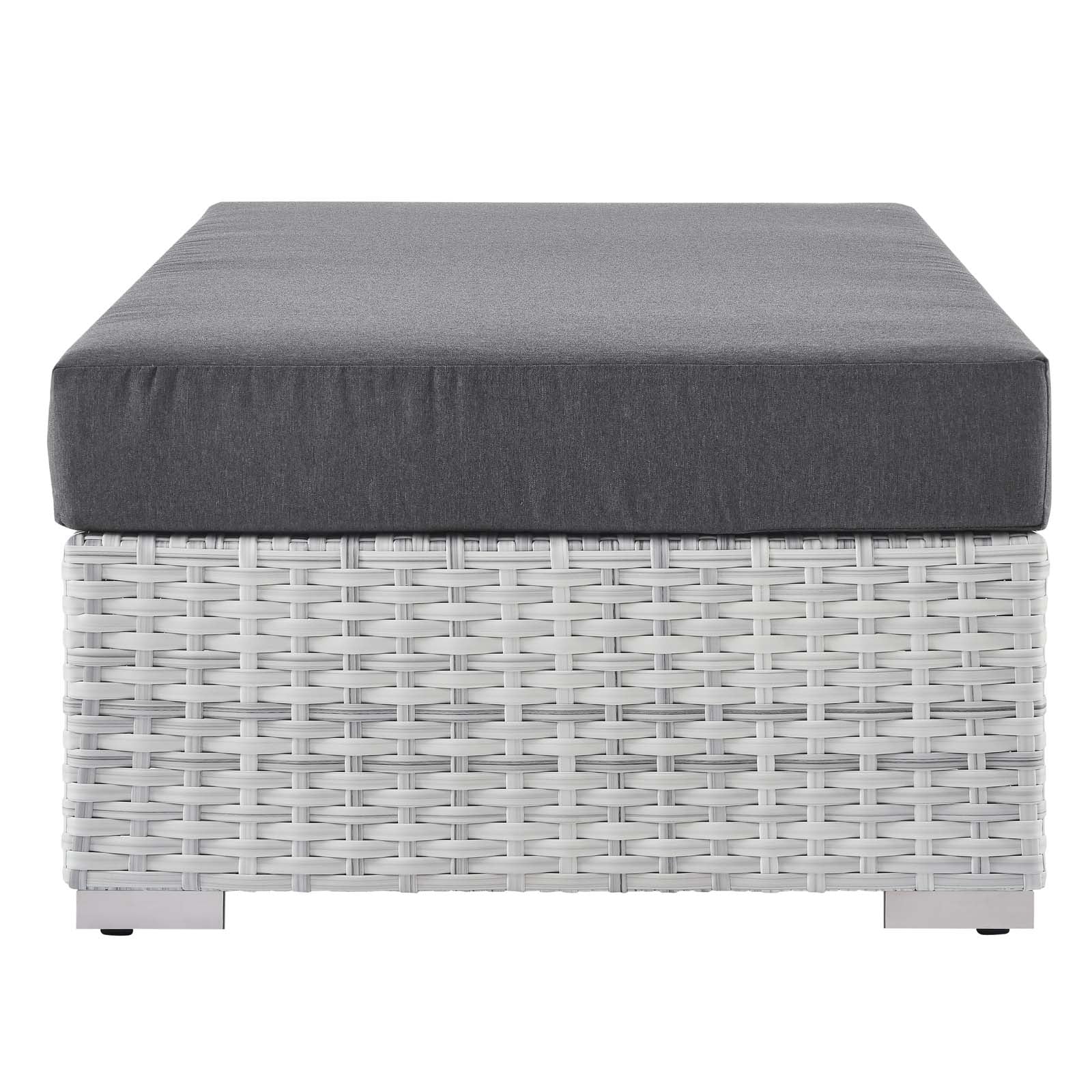 Convene Outdoor Patio Rectangular Ottoman by Modway