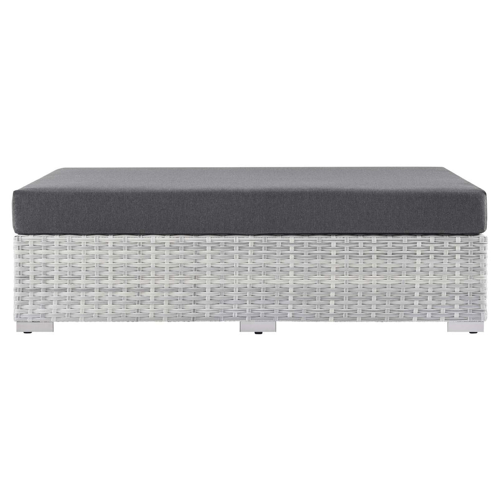 Convene Outdoor Patio Rectangular Ottoman by Modway
