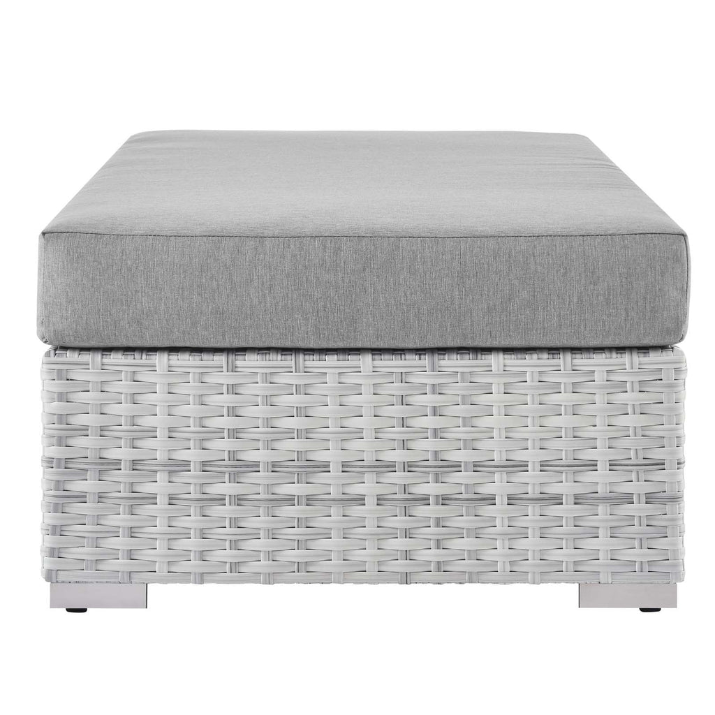 Convene Outdoor Patio Rectangular Ottoman by Modway