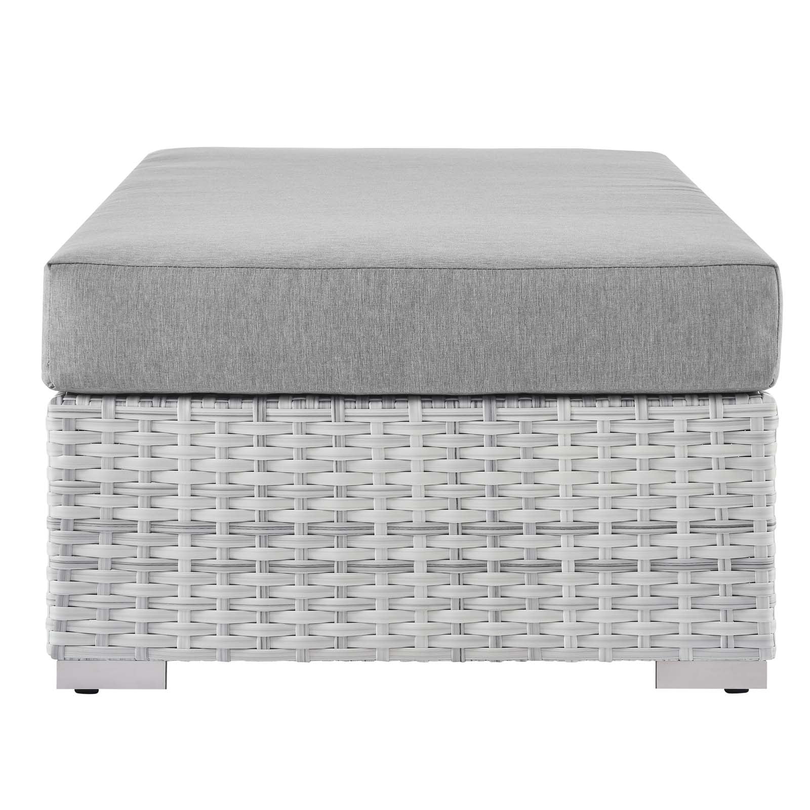 Convene Outdoor Patio Rectangular Ottoman by Modway
